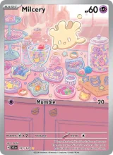 Milcery · Stellar Crown Pokémon card