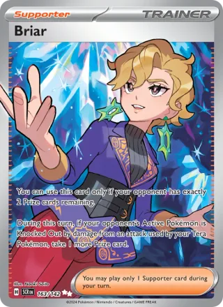 Briar #163 · Stellar Crown Pokémon card