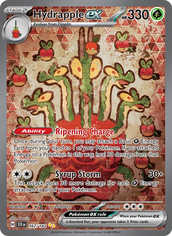 Hydrapple ex full card art