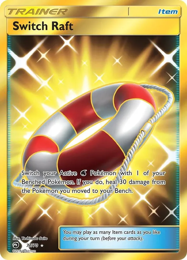 Switch Raft full card art