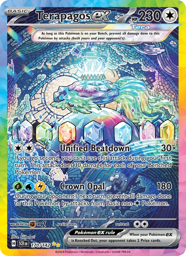 Terapagos ex full card art
