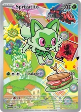 Sprigatito · MEP Black Star Promos Pokémon card