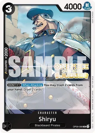 Shiryu (Judge Pack Vol. 5) #OP09-088-judge-pack-vol-5 · One Piece Promotion Cards One Piece card