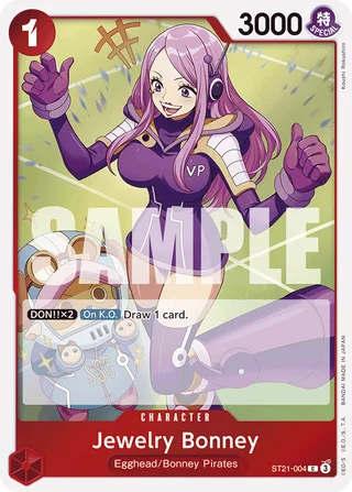 Jewelry Bonney #ST21-004 · ST-21: Starter Deck 21 EX Gear 5 One Piece card
