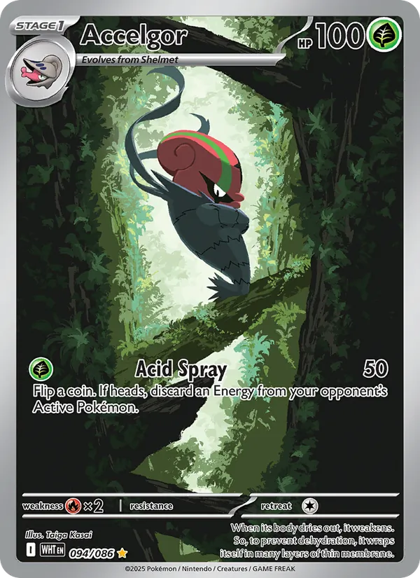 Accelgor full card art