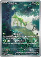 Virizion · White Flare Pokémon card