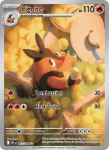 Pignite · White Flare Pokémon card