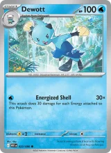 Dewott · White Flare Pokémon card