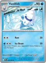 Vanillish · White Flare Pokémon card