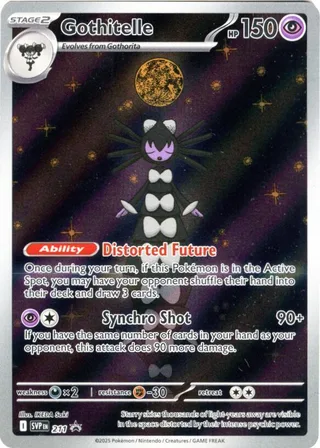 Gothitelle #211 · SVP Black Star Promos Pokémon card