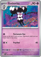 Gothorita · White Flare Pokémon card