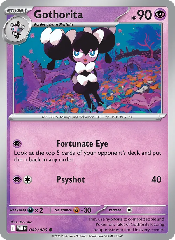 Gothorita full card art