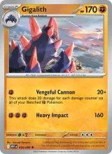 Gigalith · White Flare Pokémon card