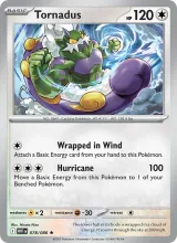 Tornadus · White Flare Pokémon card