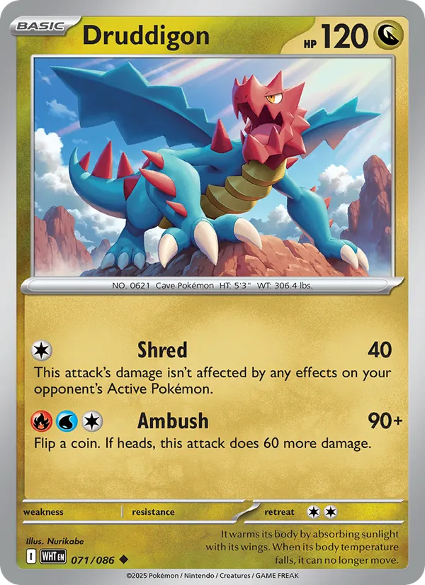 Druddigon full card art