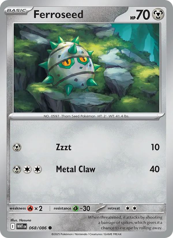 Ferroseed full card art