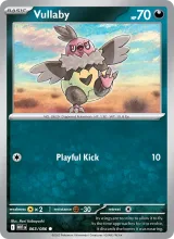 Vullaby · White Flare Pokémon card