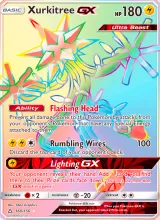 Xurkitree GX · Ultra Prism Pokémon card