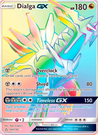 Dialga GX #164 · Ultra Prism Pokémon card