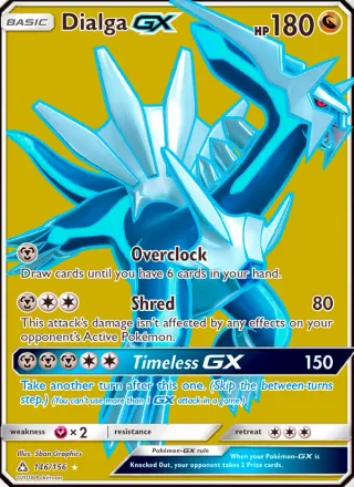 Dialga GX #146 · Ultra Prism Pokémon card