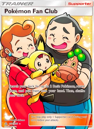 Pokémon Fan Club #155 · Ultra Prism Pokémon card