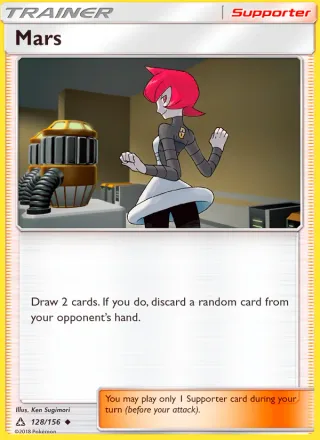 Mars #128 · Ultra Prism Pokémon card