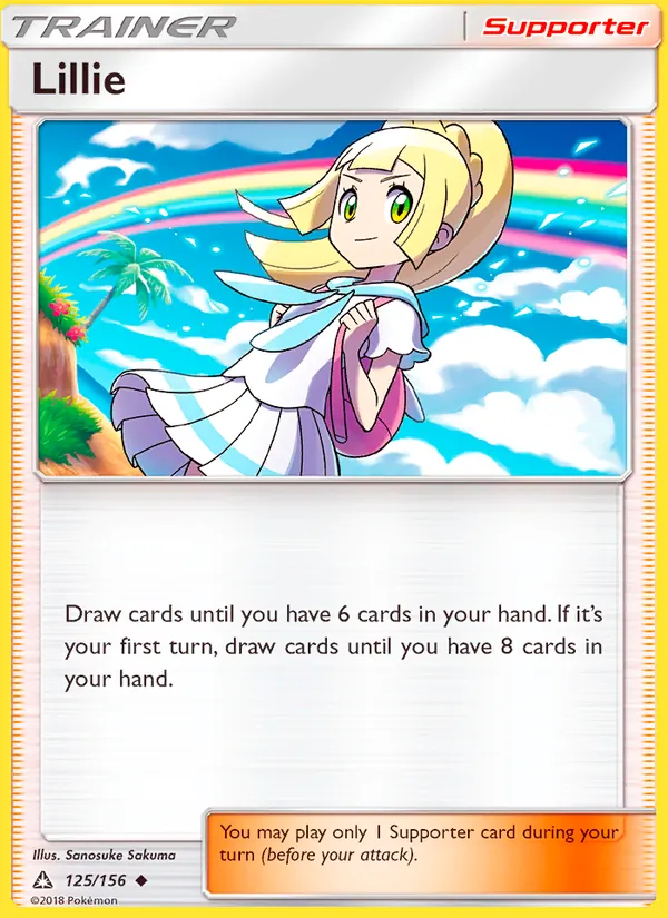 Lillie full card art