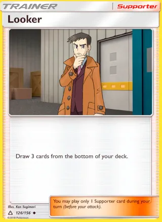 Looker #126 · Ultra Prism Pokémon card