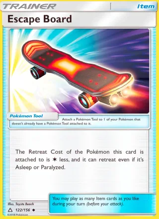 Escape Board #122 · Ultra Prism Pokémon card
