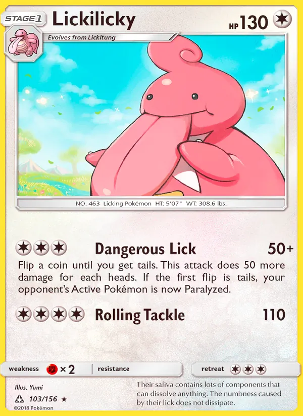 Lickilicky full card art