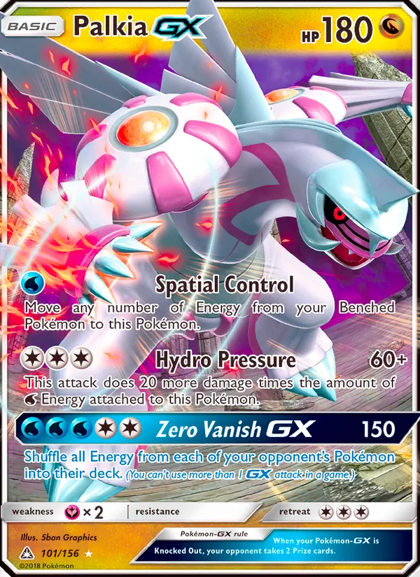 Palkia GX full card art