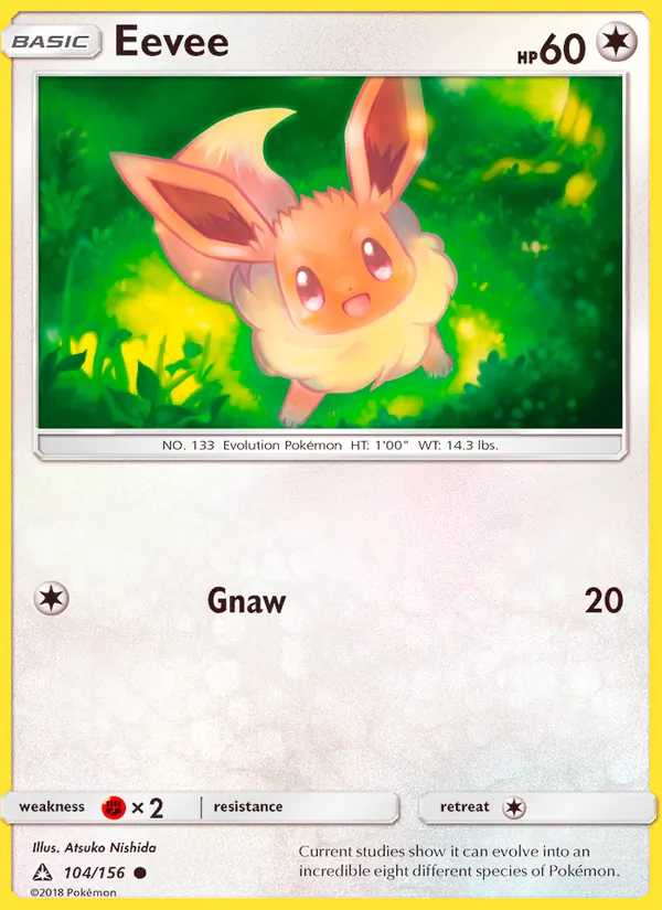 Eevee full card art