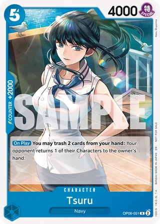 Tsuru (Tournament Pack 2025 Vol. 4) #OP06-051-tournament-pack-2025-vol-4 · One Piece Promotion Cards One Piece card