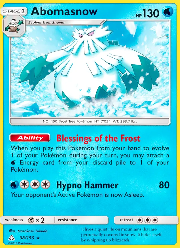 Abomasnow full card art