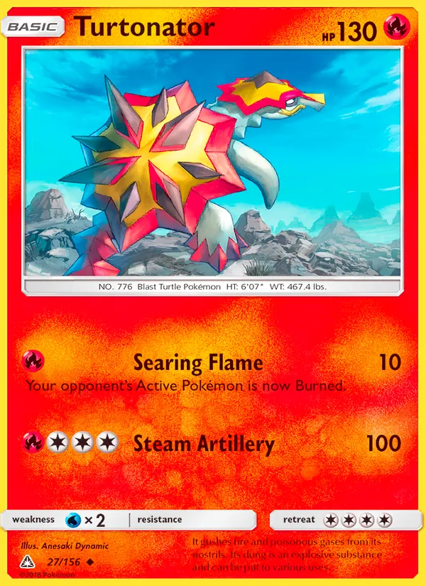Turtonator full card art