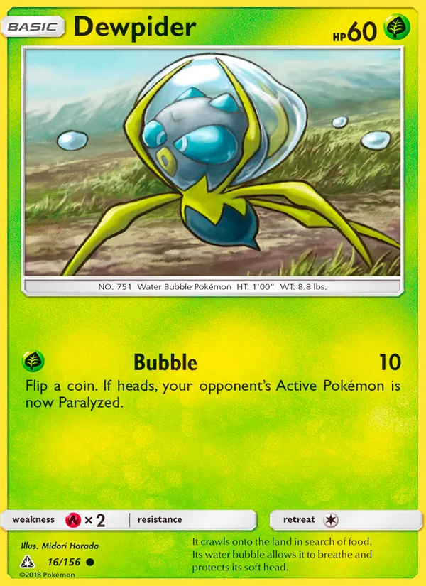 Dewpider full card art