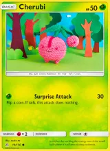 Cherubi · Ultra Prism Pokémon card