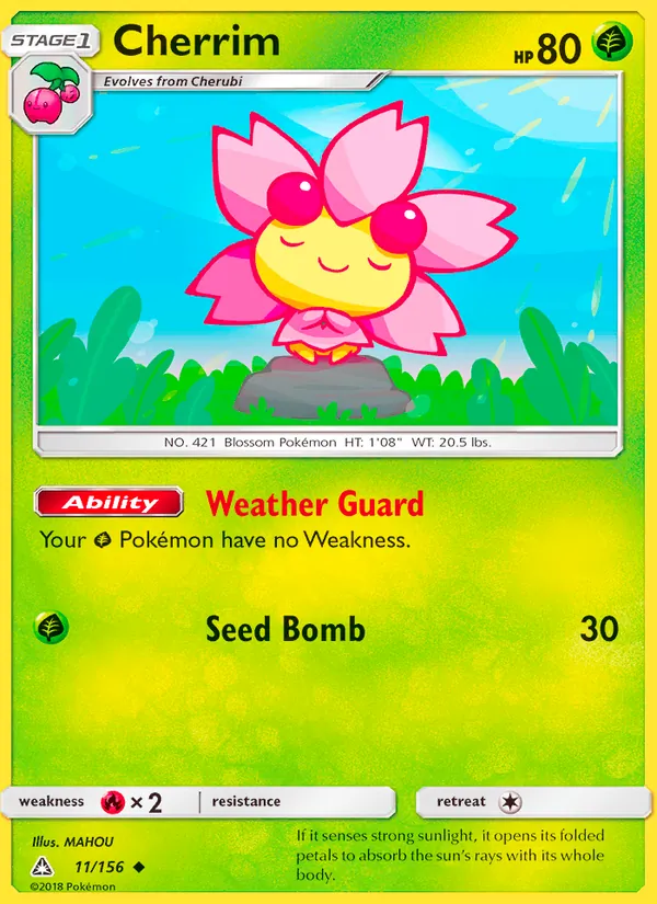 Cherrim full card art