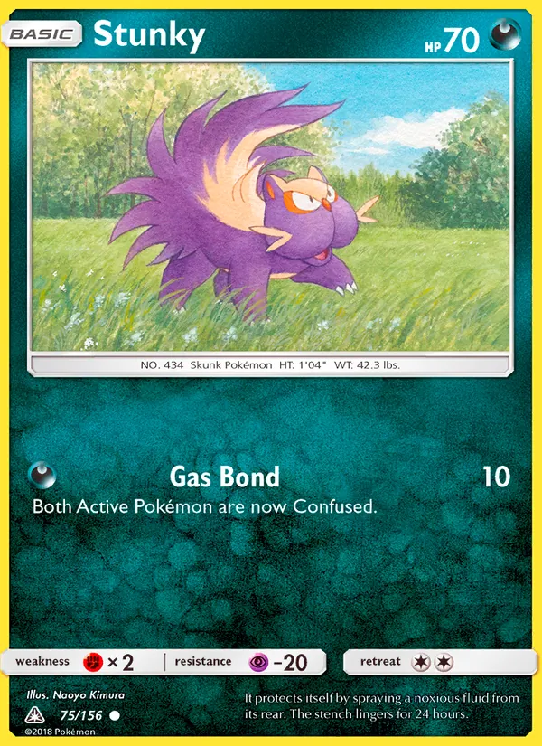 Stunky full card art
