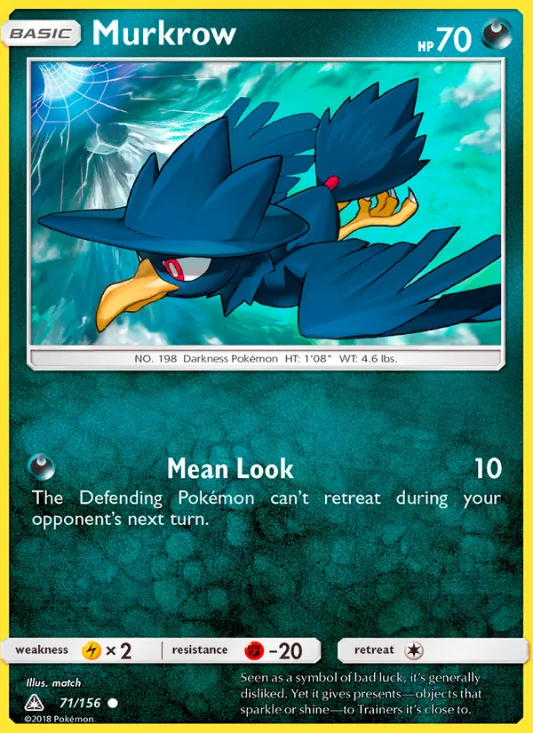 Murkrow full card art