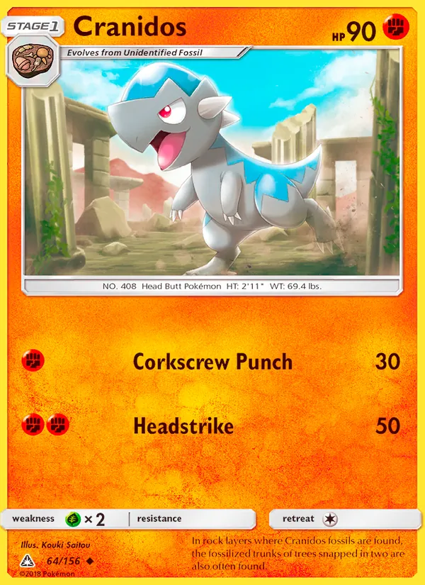 Cranidos full card art