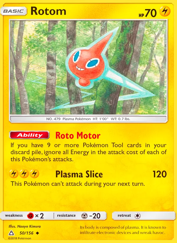 Rotom full card art