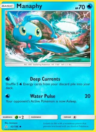 Manaphy #42 · Ultra Prism Pokémon card