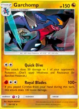 Garchomp · Ultra Prism Pokémon card