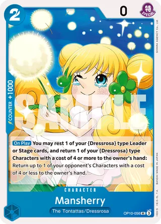 Mansherry #OP10-056 · Royal Blood One Piece card