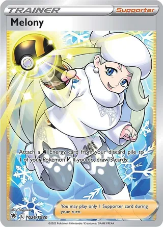 Melony #TG26 · Astral Radiance Trainer Gallery Pokémon card