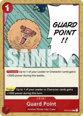 Guard Point (Jolly Roger Foil) #ST01-014-jolly-roger-foil · Premium Booster -The Best- One Piece card