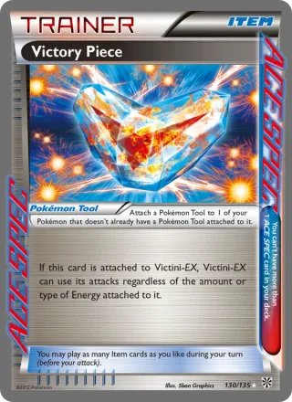 Victory Piece #130 · Plasma Storm Pokémon card