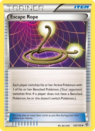 Escape Rope #120 · Plasma Storm Pokémon card