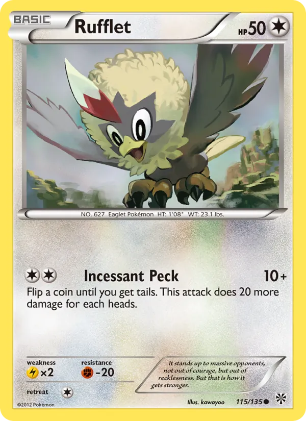 Rufflet full card art